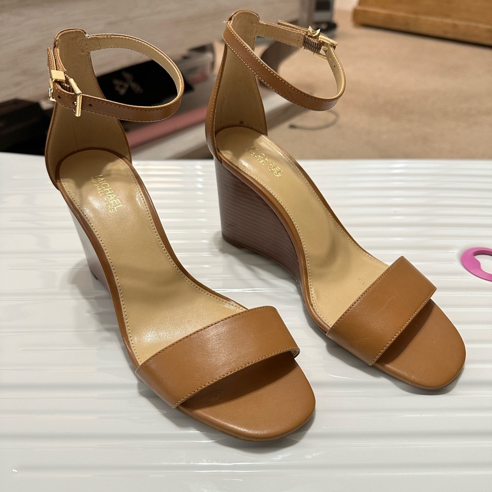Michael Michael Kors Ankle Strap Sandal Heels